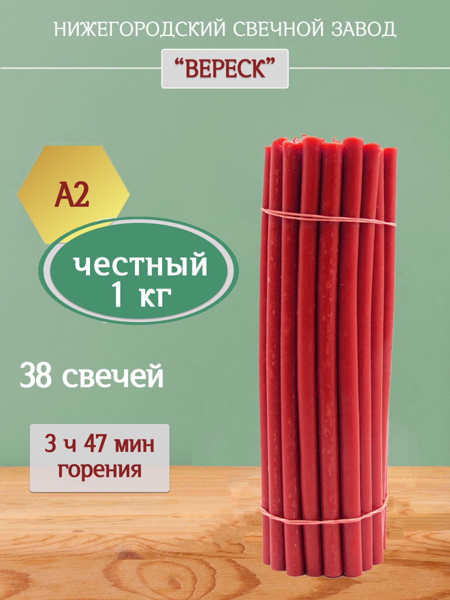 Красные свечи №2