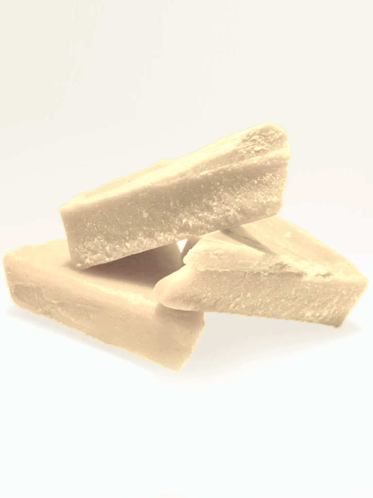 Кусковой воск молочно-медовый для изготовления свечей